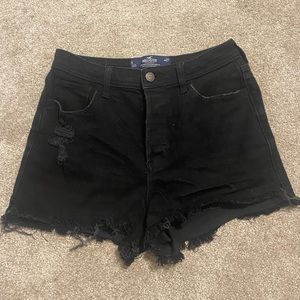 Ultra high-rise Hollister mom shorts